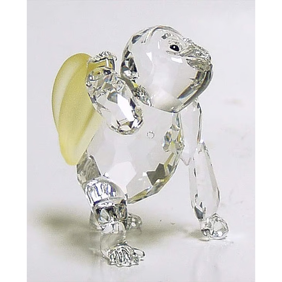 Swarovski Crystal Rare Encounters Young Gorilla With Bananas Figurine Retired